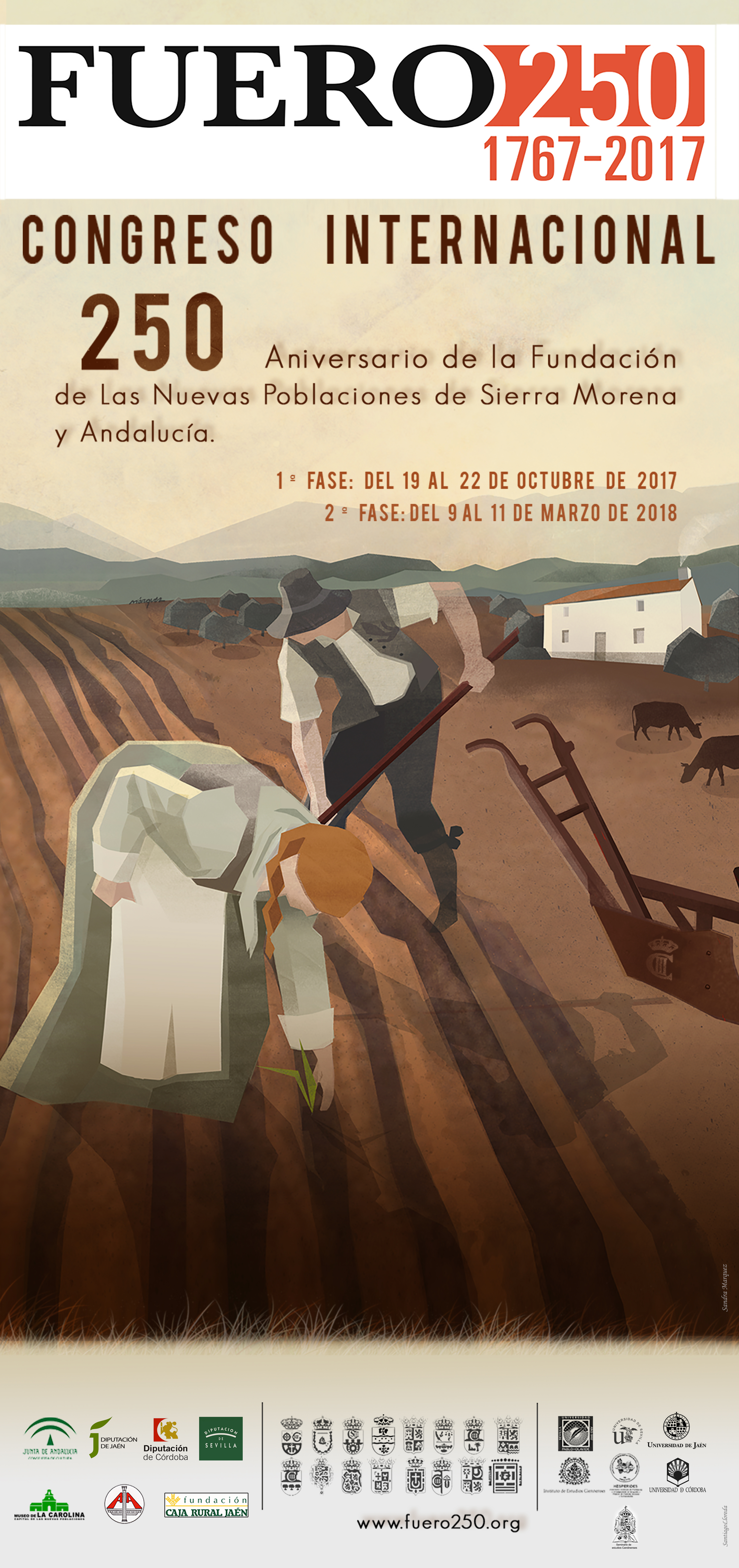 Congreso Internacional 250 Aniversario de la Fundación de Las Nuevas  Poblaciones de Sierra Morena y Andalucía. | ASODECO - Asociación para el  Desarrollo Rural de la Comarca de 