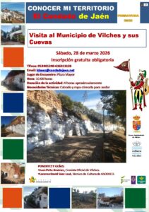 CONOCER MI TERRITORIO EL CONDADO DE JAÉN: VISITA AL MUNICIPIO DE VILCHES Y SUS CUEVAS.