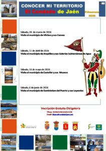 CONOCER MI TERRITORIO EL CONDADO DE JAÉN – PRIMAVERA 2026.