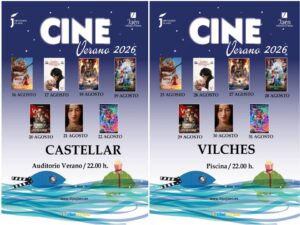 PROGRAMA CINE VERANO 2026 EN EL CONDADO DE JAÉN.