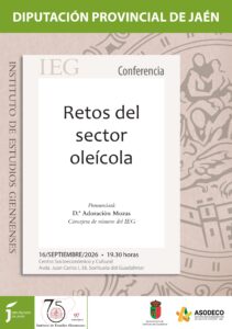75º ANIVERSARIO DEL INSTITUTO DE ESTUDIOS GIENNENSES. CONFERENCIAS.