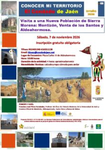 CONOCER MI TERRITORIO EL CONDADO DE JAÉN: VISITA A UNA NUEVA POBLACIÓN DE SIERRA MORENA:  MONTIZÓN, VENTA DE LOS SANTOS Y ALDEAHERMOSA.